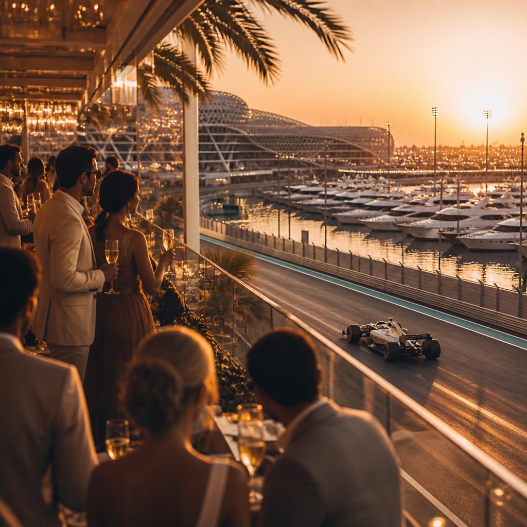 Last race, first corner… Formula 1 Abu Dhabi 2026 — save your Paddock Club Experience with us.